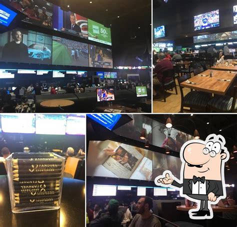 FanDuel Sports Bar in East Rutherford .